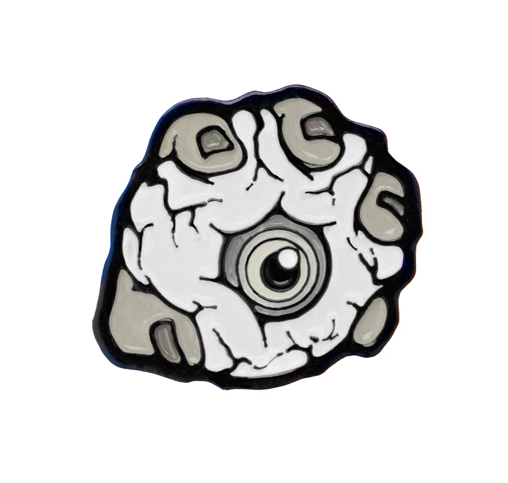 【Pins】EYE GRIPPER monochrome