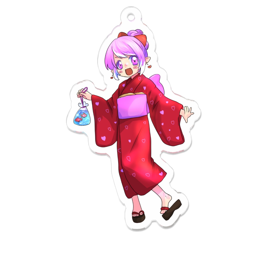 浴衣アクキーまさやん