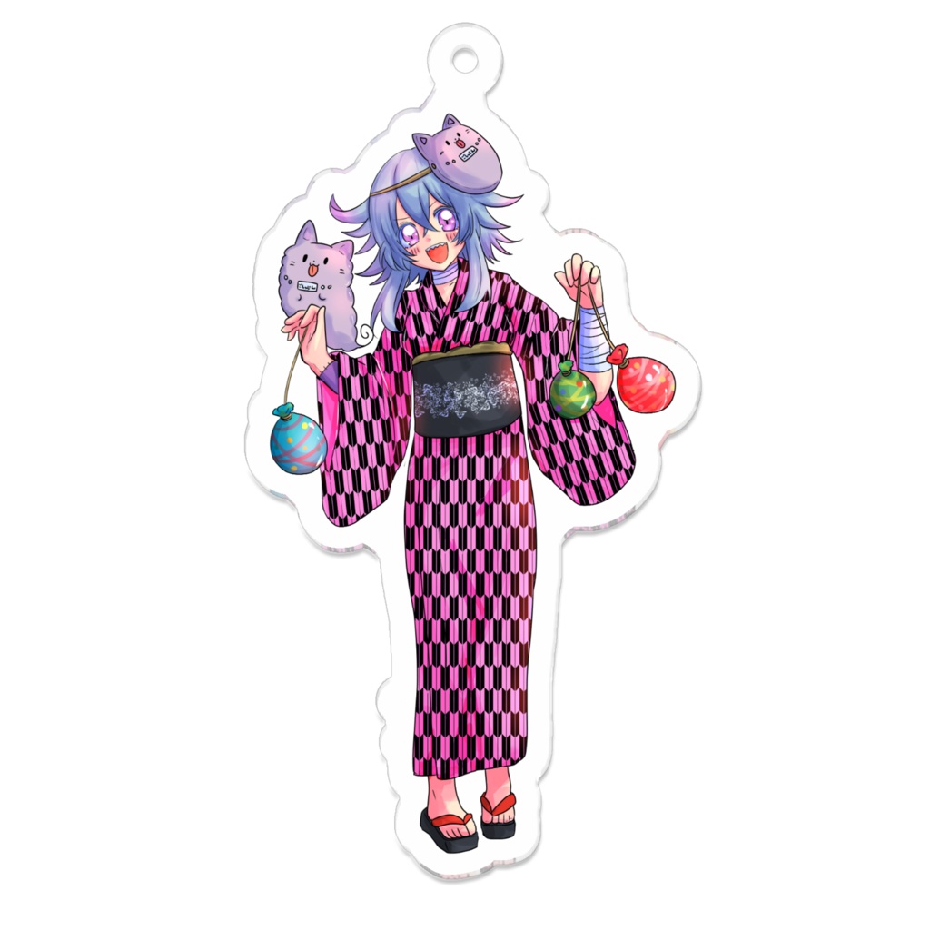 浴衣アクキー木乃伊めんま