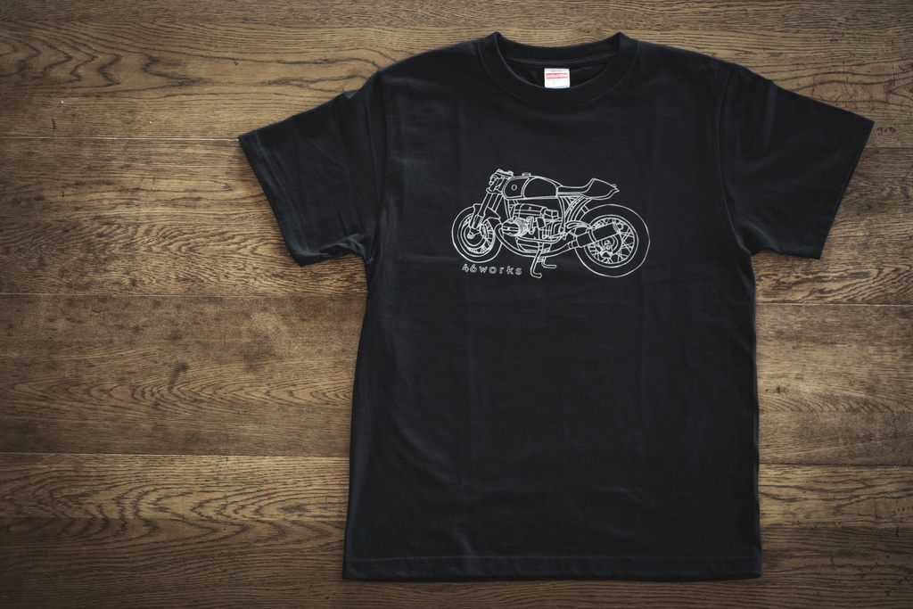 46works 2021 T-shirt Black (黒)