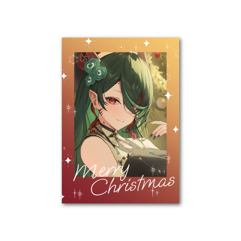 【椒エレメ クリスマス2025】チェキ風カード