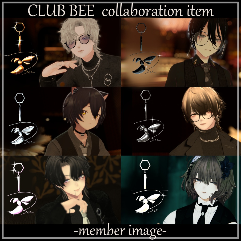 【FREE】CLUB BEE collaboration Earring 2025