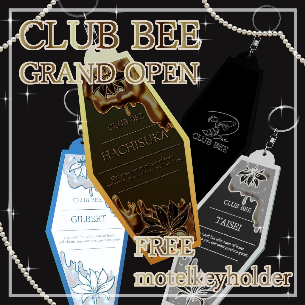 【FREE】CLUB BEE collaboration motelkey 2026