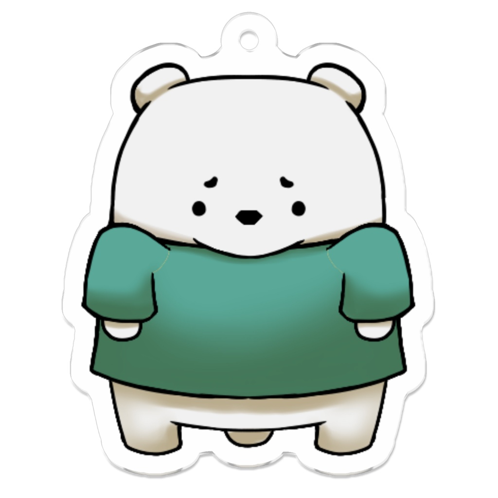 はくおう君アクリルキーホルダー