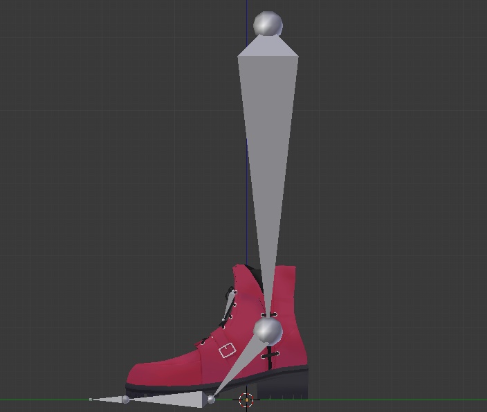 ハイカットブーツ(赤)