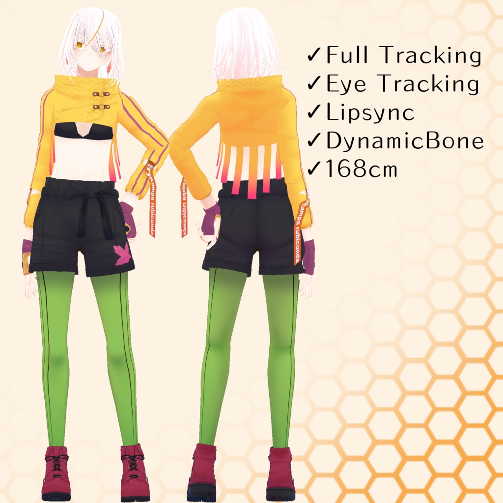 【VRC向け】いろは-168-【オリジナルモデル】