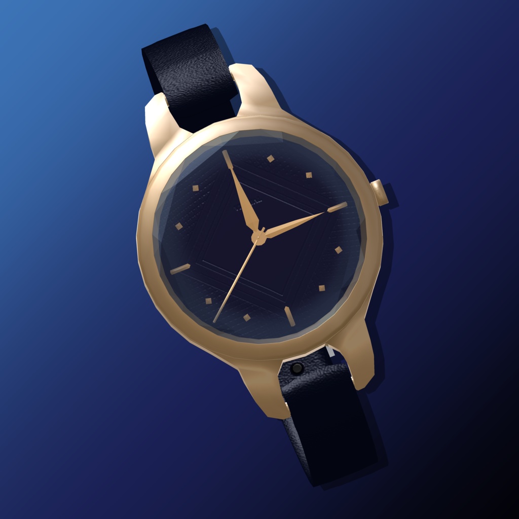 【アニメーション付き】腕時計【色差分アリ】