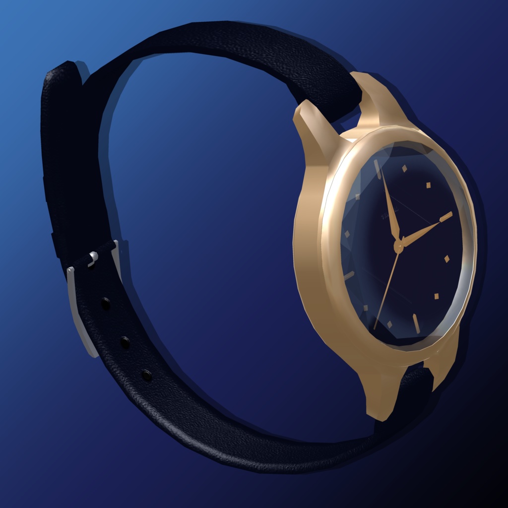 【アニメーション付き】腕時計【色差分アリ】