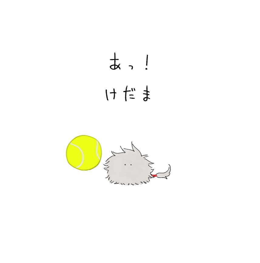 あっ！ けだま