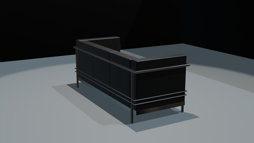 ModernSofa&Ottoman
