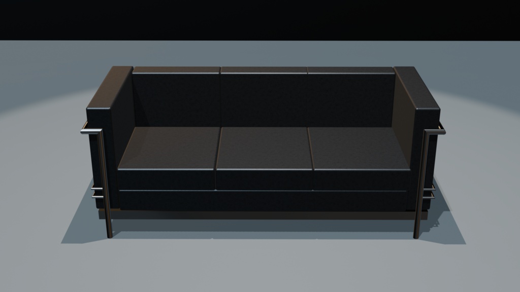 ModernSofa&Ottoman