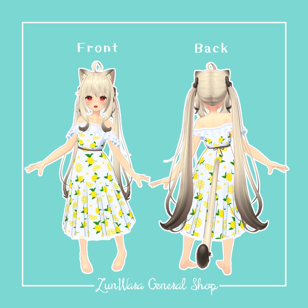 【ルーナリット、リーファ専用】サマーフレアワンピース