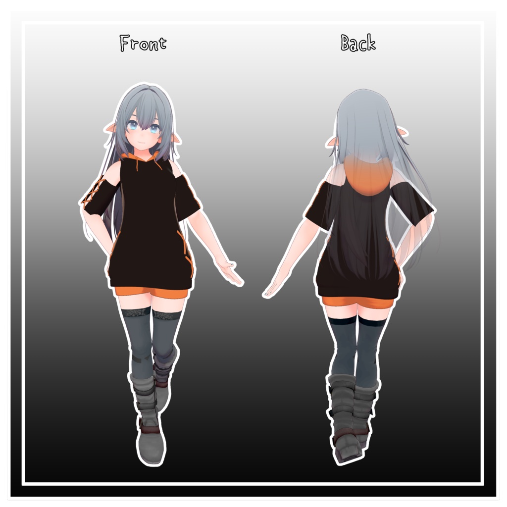 【デジエル専用】ばってんぱーかー