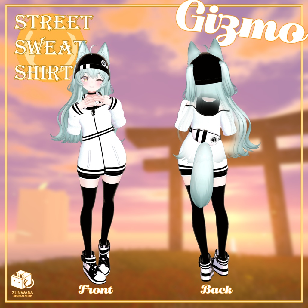 【11アバター対応】Street Sweat Shirt