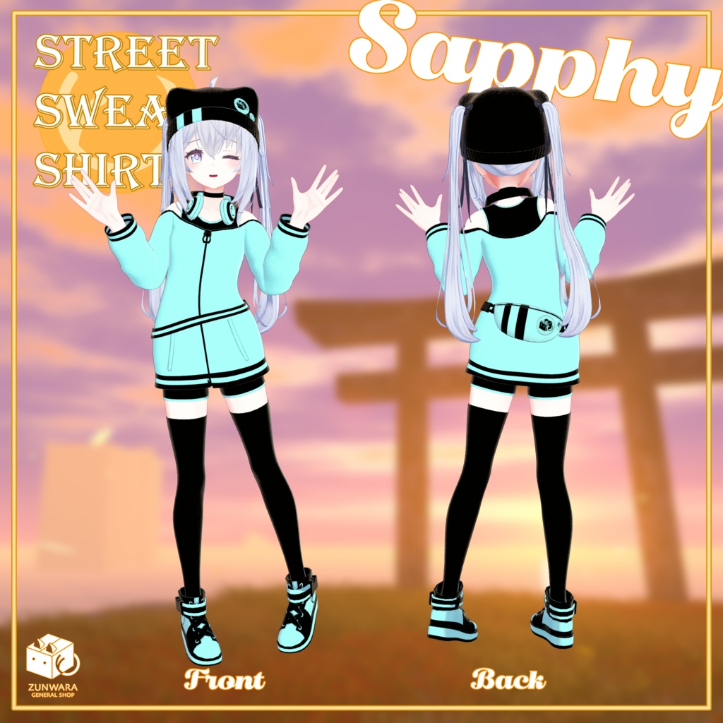 【11アバター対応】Street Sweat Shirt