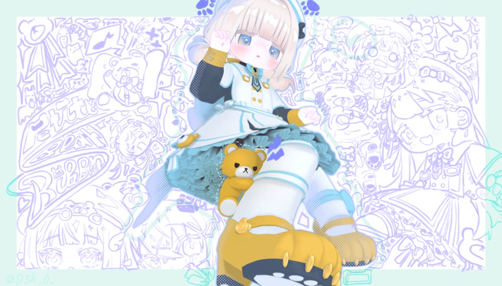 『Petite Bear Ribbon』