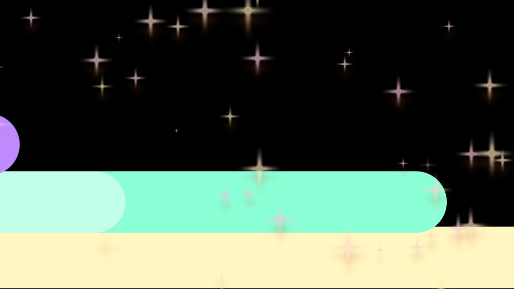 【配信素材】カワイイトランジション! フリーのスティンガー素材