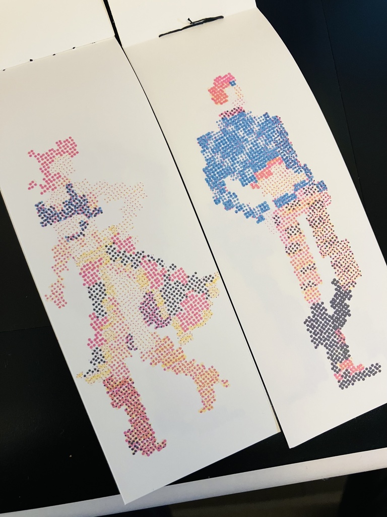 5部護衛チームドット絵コピー本