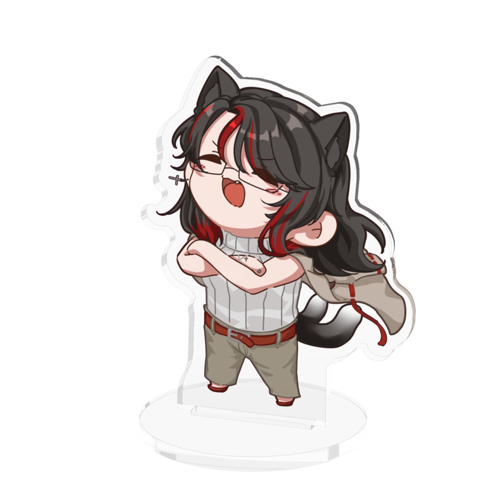 猫姫黒火生誕祭2024グッズ　アクリルフィギュア