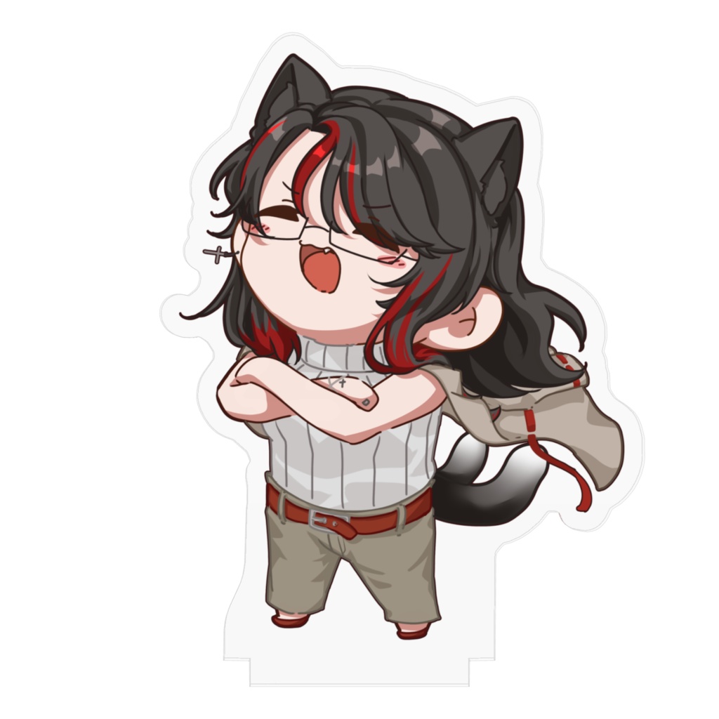 猫姫黒火生誕祭2024グッズ アクリルフィギュア