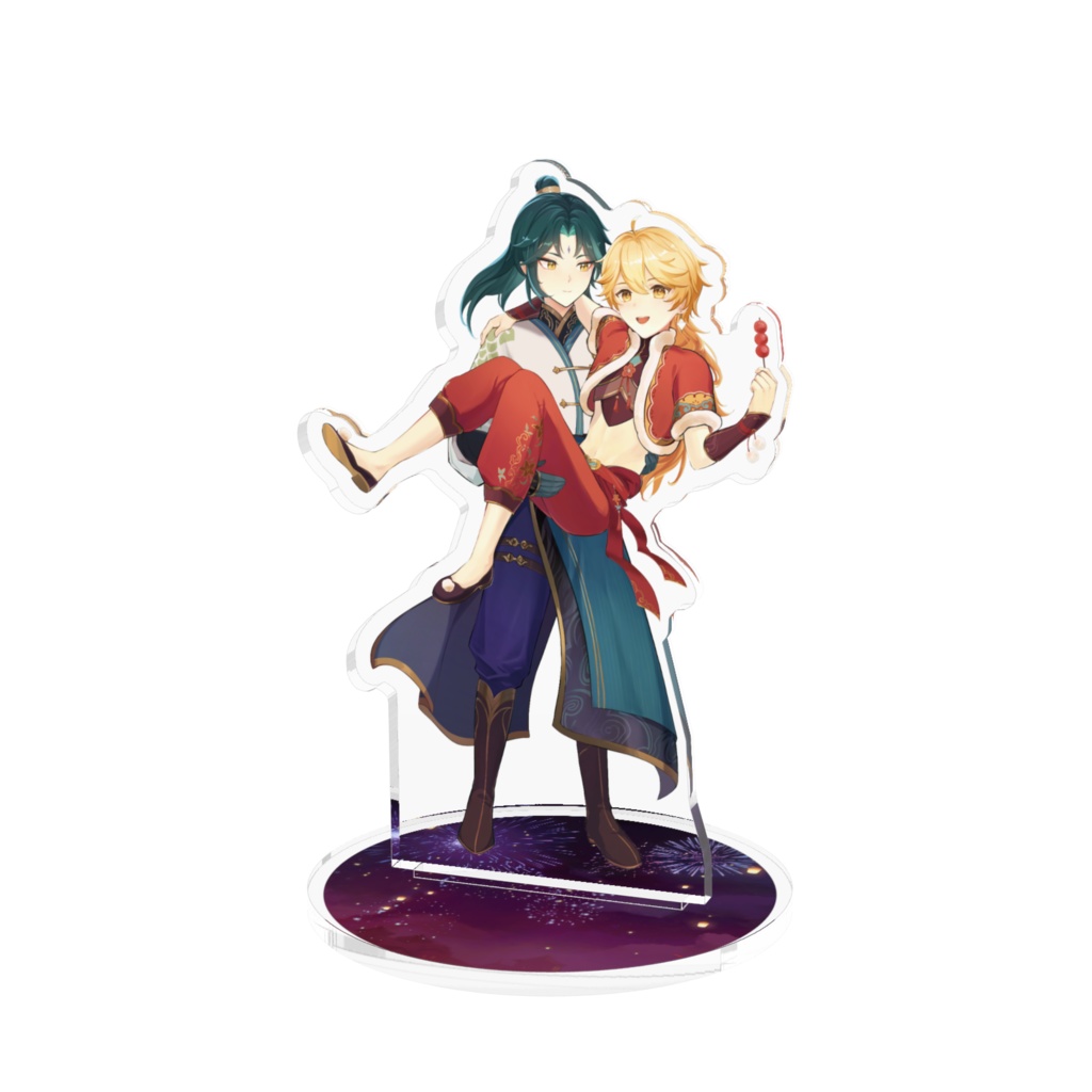 Unofficial【GenshinImpact】XiaoAether acrylic standee / 非公式【原神】魈空 アクリルスタンド