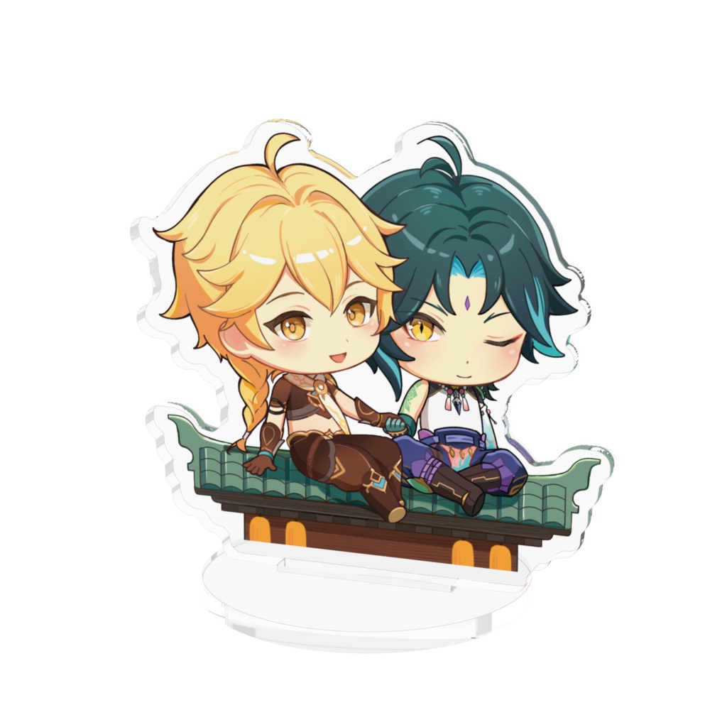 Unofficial【GenshinImpact】XiaoAether acrylic standee / 非公式【原神】魈空 アクリルスタンド