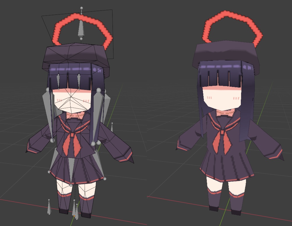 JTF Mob (low poly)