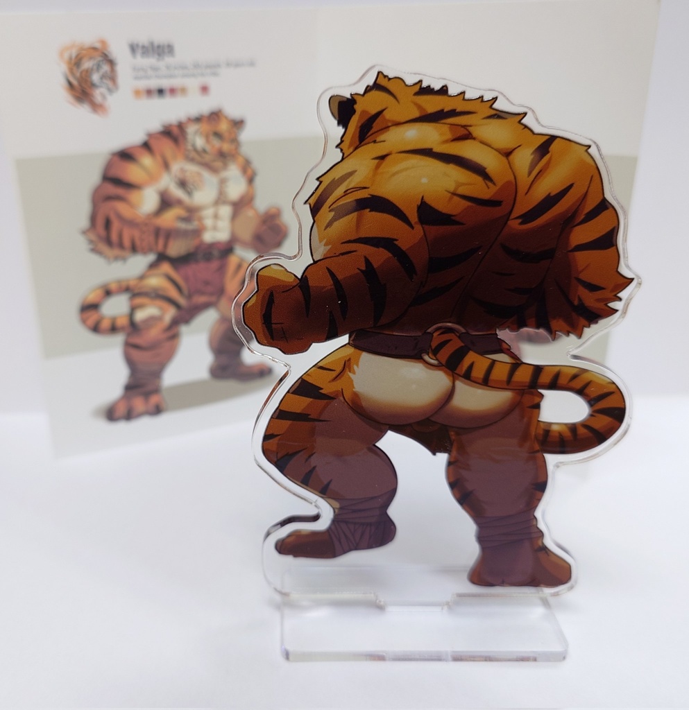 アクリルスタンド(虎・Valga)+(熊・Oliver)のセット
