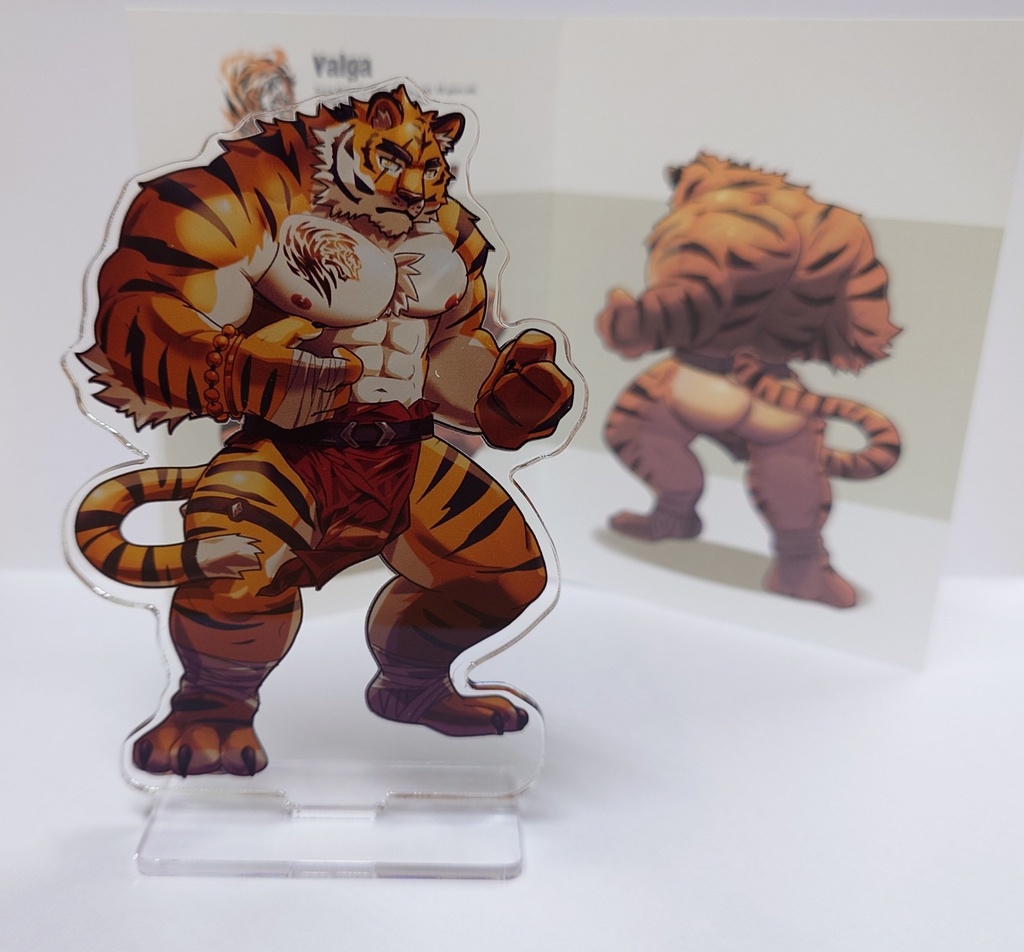 アクリルスタンド（虎・Valga）＋（熊・Oliver）＋（兔・Umugi）のセット