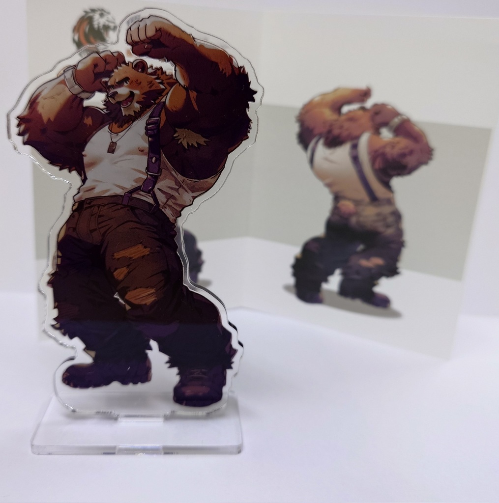 アクリルスタンド(虎・Valga)+(熊・Oliver)+(兔・Umugi)のセット