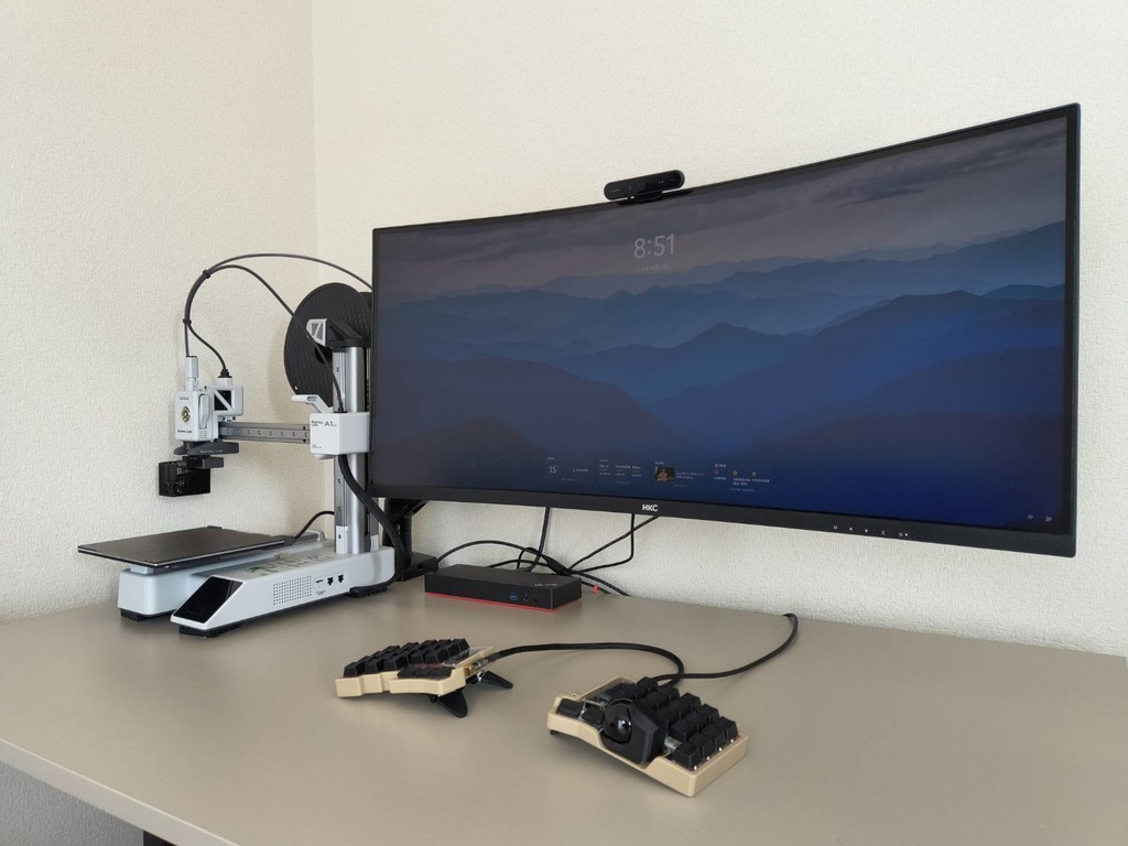 【フルセット】Keyball39 オリジナルケース トラックボールの位置調整可能 トラックボールケース・スチールプレート付き スチールプレートでテンティング可能