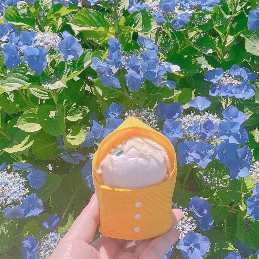 雨のお散歩に💠レインコート