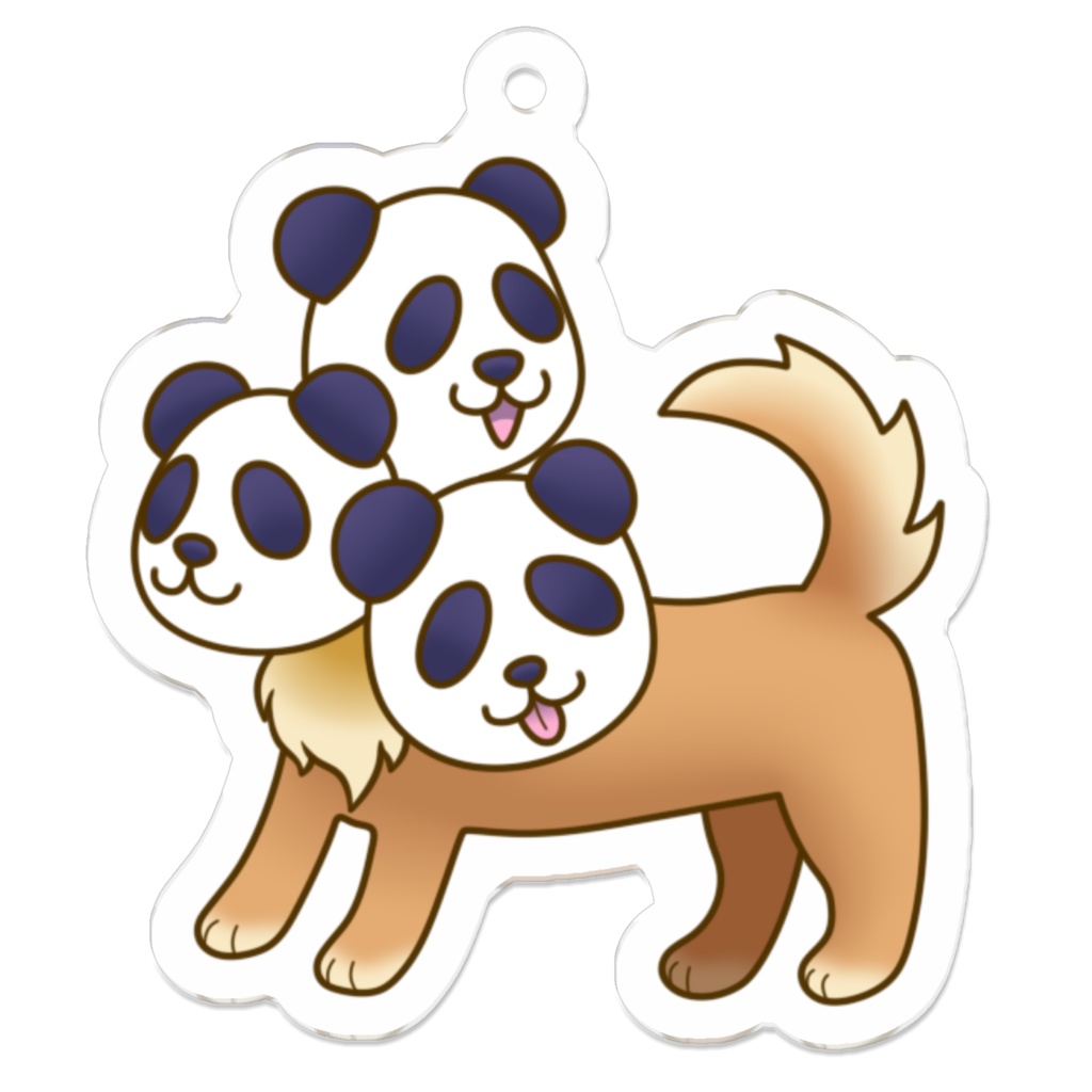 ケルベロスパンダ　アクキー