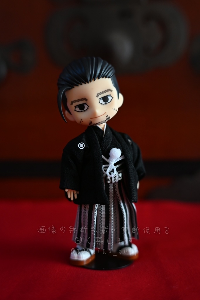 1/12size 紋付袴 黒