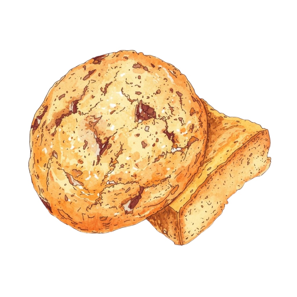 【Canva】水彩画風洋菓子クリップアート24点セット|PNG背景透過