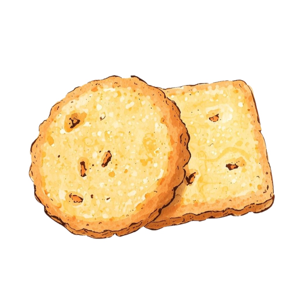 【Canva】水彩画風洋菓子クリップアート24点セット|PNG背景透過