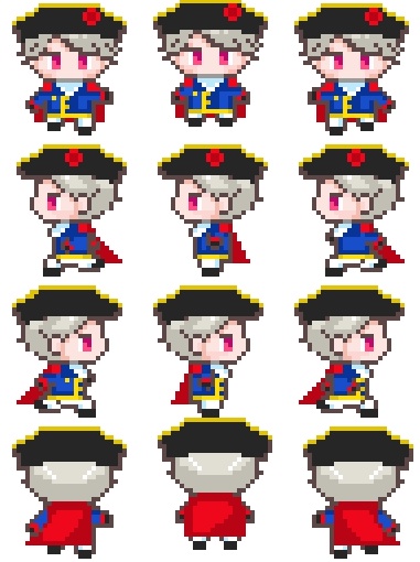 【ピクスク用アバター】APH フリッツ親父&普(2種)