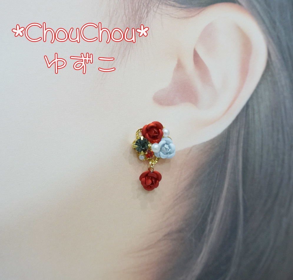 【ツイステ】リドルイメージピアス【イヤリング変更可】