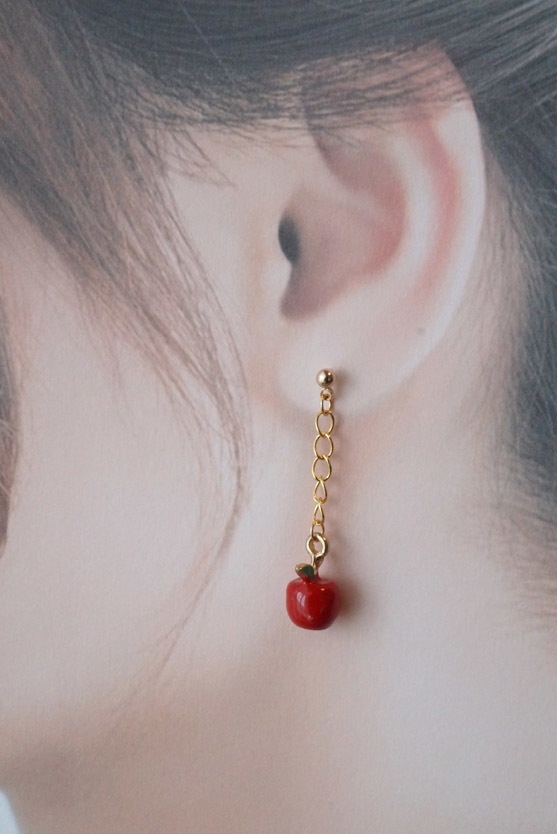 ポムフィオーレイメージアシメピアス【イヤリング変更可】