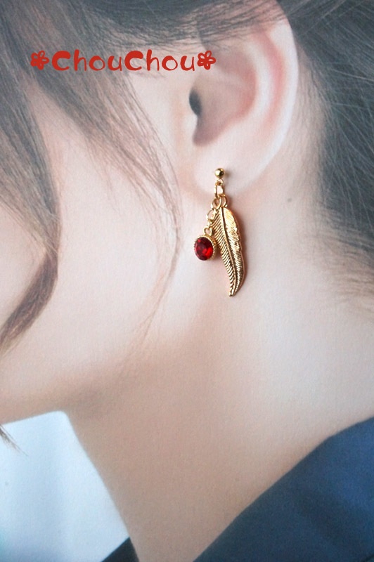 スカラビア寮イメージアシンメトリー ピアス/イヤリング②