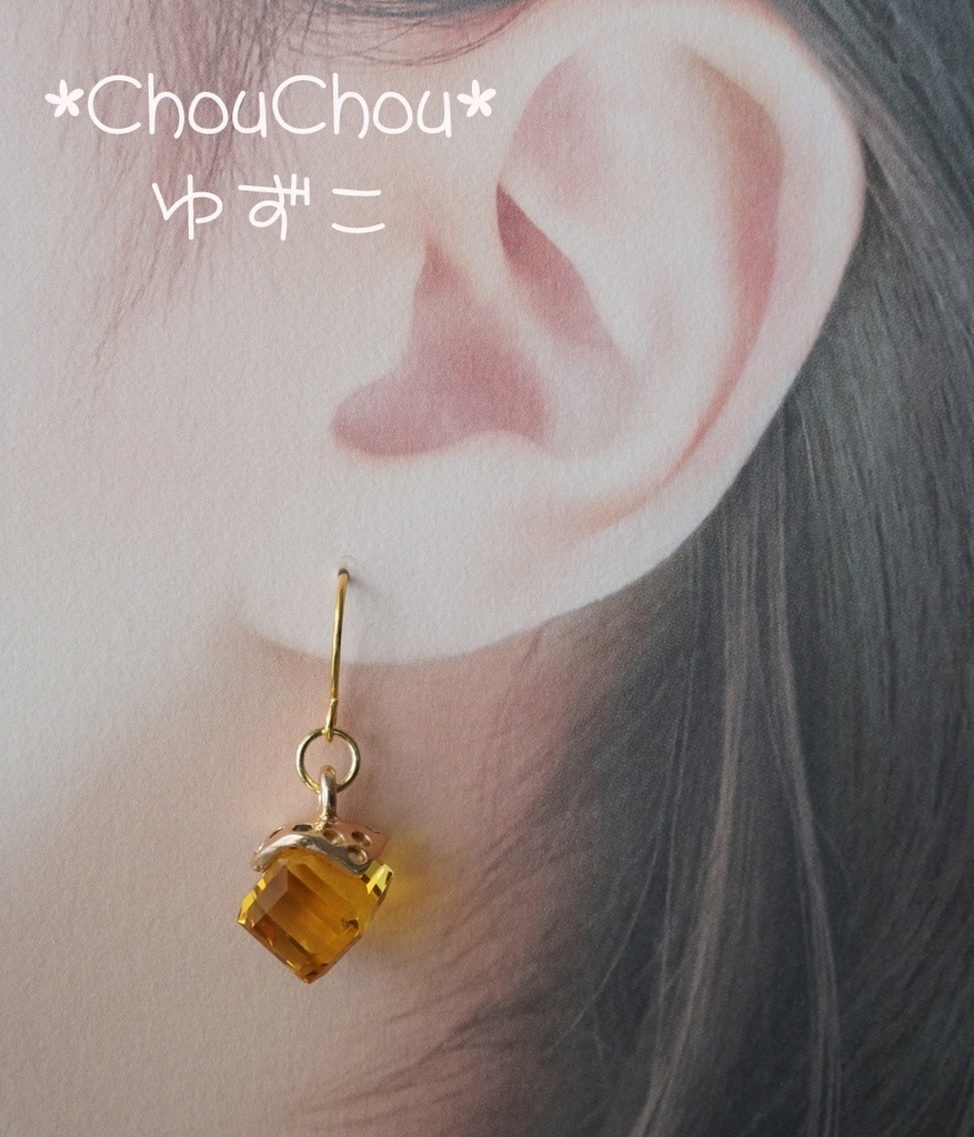 【ツイステ】ハーツラビュル アシメピアス【イヤリング変更可】