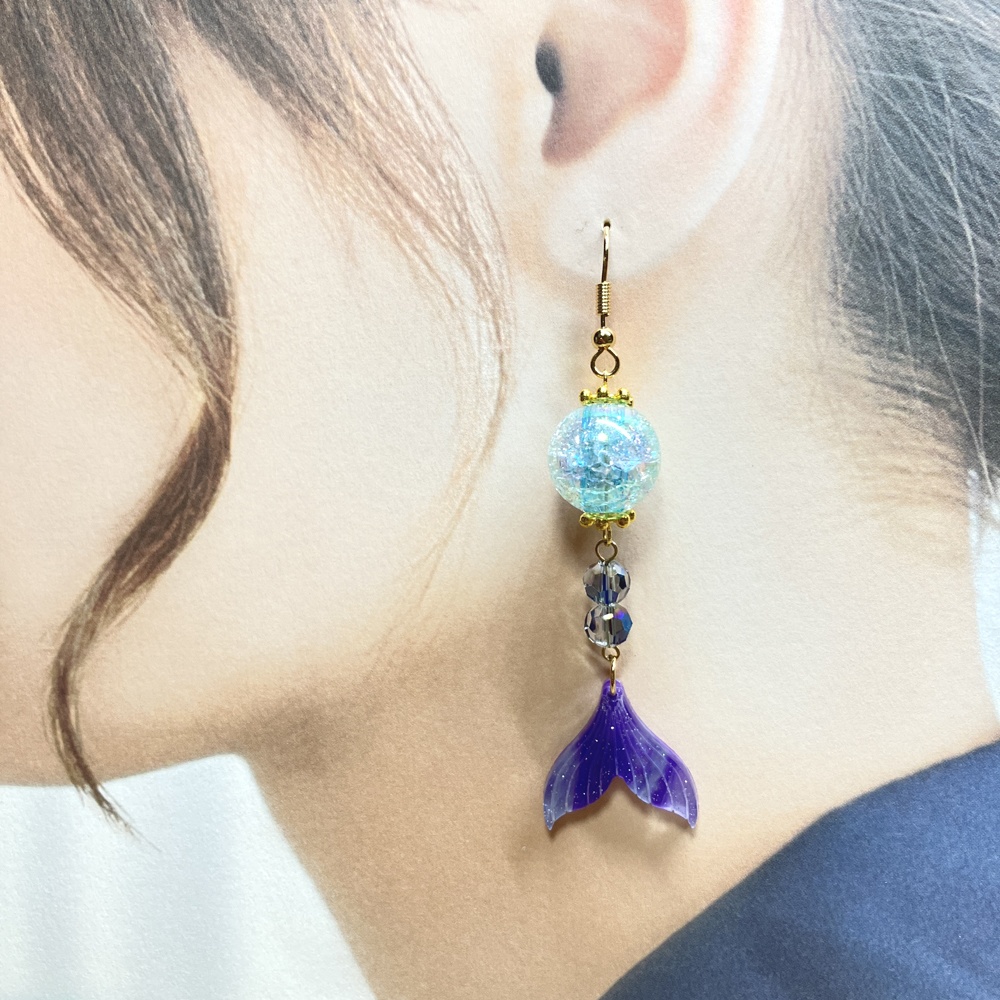 【ツイステ】オクタヴィネルイメージ 人魚ピアス/イヤリング