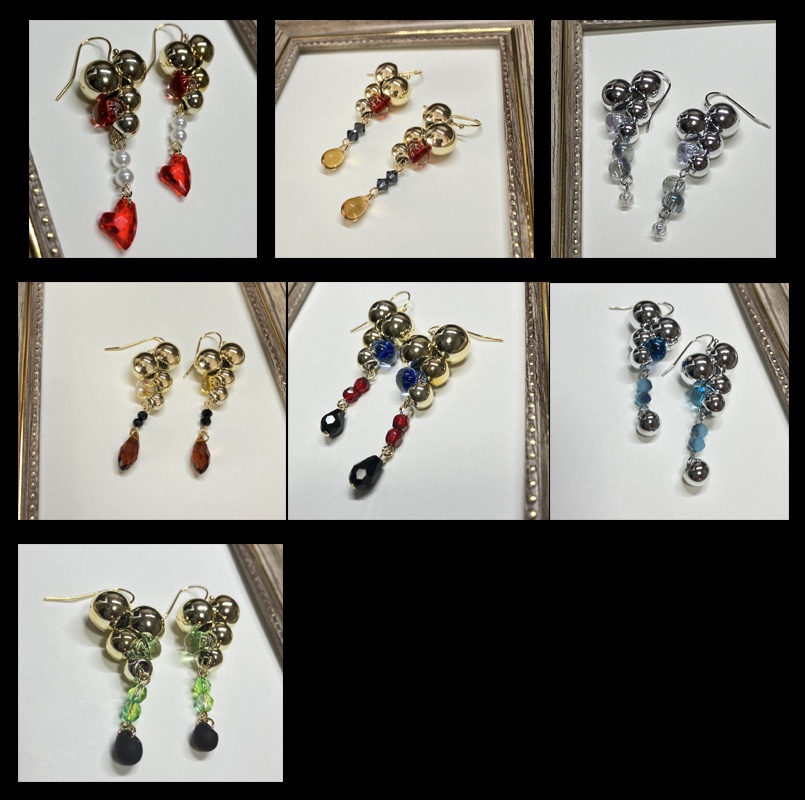 【ツイステ】Bubble earrings【7種】ピアス/イヤリング