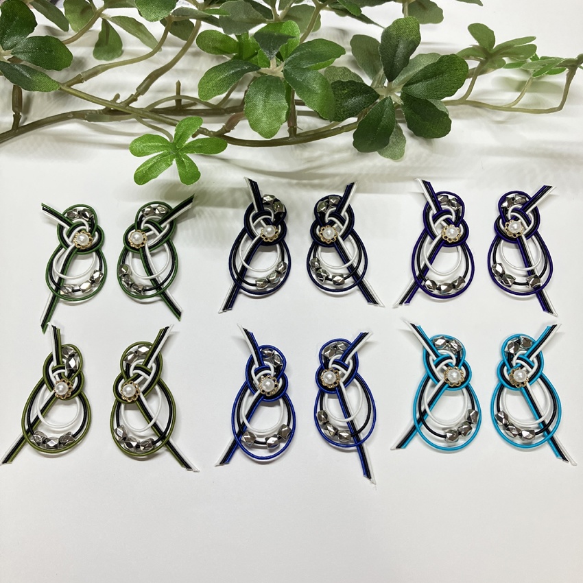 【忍たま】1~6年カラー 水引きピアス/イヤリング
