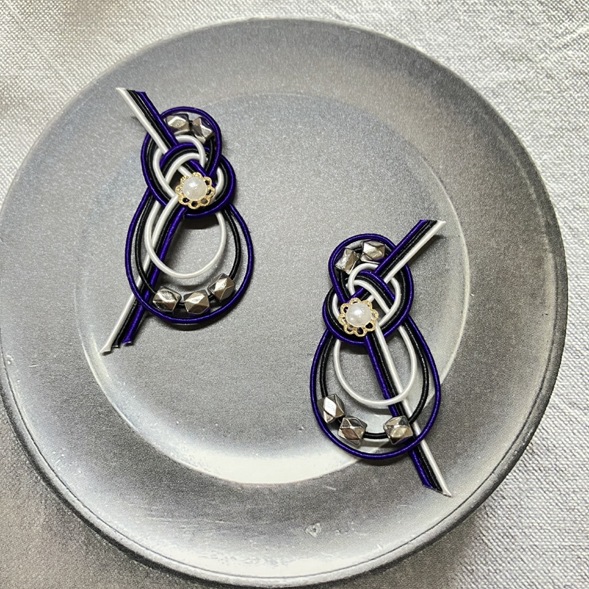 【忍たま】1~6年カラー 水引きピアス/イヤリング