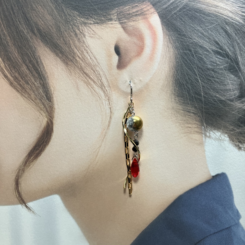 【Paradox Live】元バ(依織/匋平) イメージピアス/イヤリング