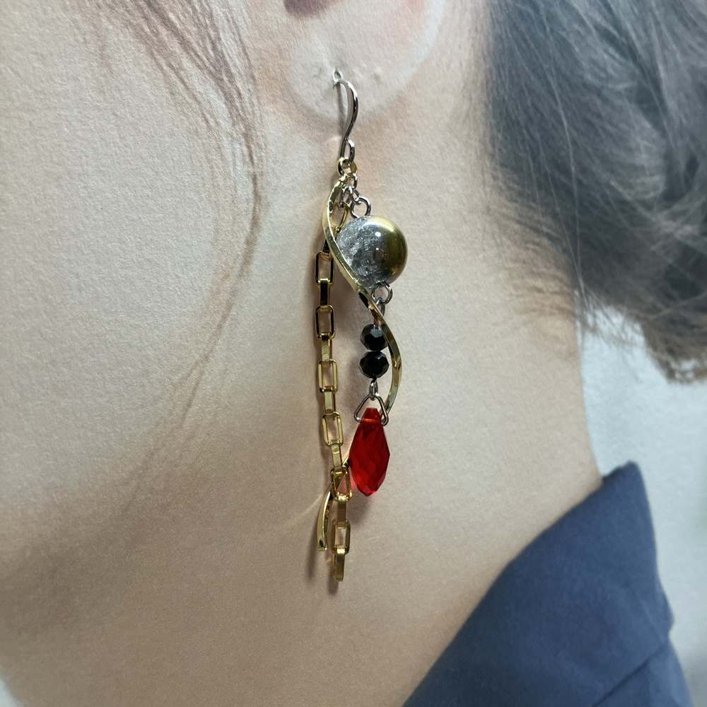 【Paradox Live】元バ(依織/匋平) イメージピアス/イヤリング