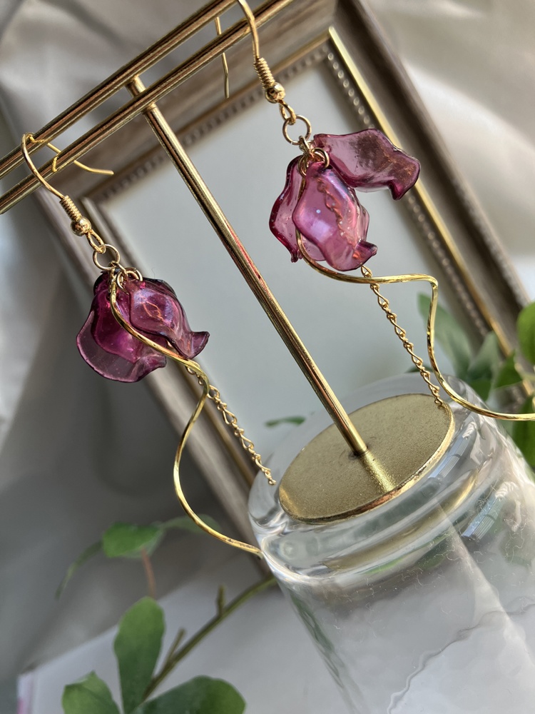 【忍たま】4~6年生 花びらゆらりんピアス