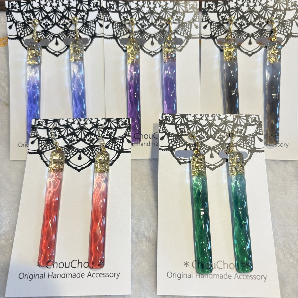 【忍たま】シンプルバーピアス【1~6年】