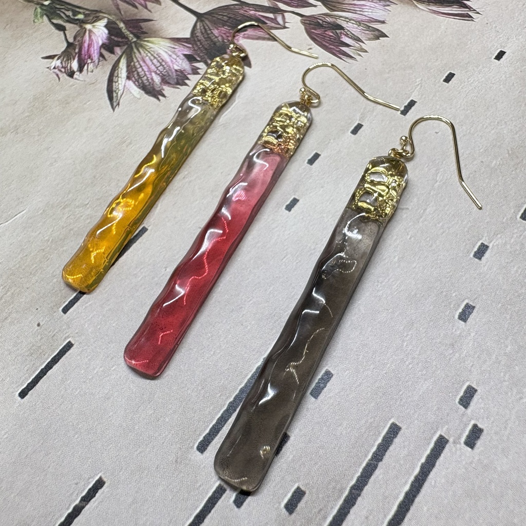 【忍たま】シンプルバーピアス【先生/ドクタケ/タソガレ】